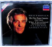 Vladimir Ashkenazy - Beethoven: The Five Piano Concertos ~ Valdimir Ashkenazy ~The Cleveland Orchestra (UK Import)