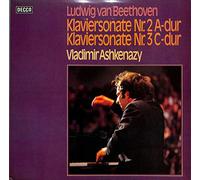Vladimir Ashkenazy - Ludwig van Beethoven: Klaviersonate Nr. 2 A-dur / Klaviersonate Nr. 3 C-dur, Vladimir Ashkenazy, 6.42158 AW - Vinyl LP