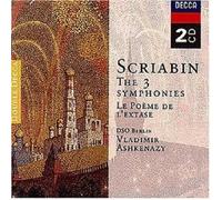 VLADIMIR/DSOB/RSOB ASHKENAZY - SINFONIE 1-3/POEME DE L'EXTASE 2 CD NEUF