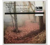 Vladimir Golschmann, Vienna State Opera Orchestra - Enesco: Rumanian Rhapsodies No.1 and No.2, Liszt: Hungarian Rhapsodies No.5 and No.6 [LP]