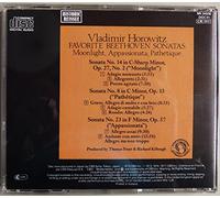 vladimir horowitz - Favorite Beethoven Sonatas (UK Import)