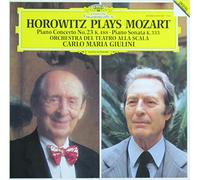 Vladimir Horowitz - Horowitz plays Mozart: Klavierkonzert No. 23 K. 488 & Klaviersonate K. 333 (Piano Concerto & Piano Sonata) [Vinyl LP] [Schallplatte]