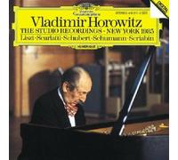 VLADIMIR HOROWITZ - HOROWITZ STUDIO RECORDINGS NEW YORK 1985 CD NEUF LISZT