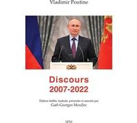 Gaël-Georges Moullec – Vladimir Poutine. Discours 2007-2022 – Essai – Broché