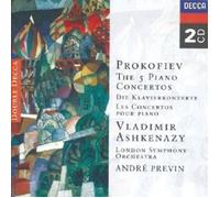 VLADIMIR/PREVIN,ANDRE/LSO ASHKENAZY - KLAVIERKONZERTE 1-5 2 CD NEUF