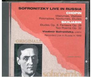 Vladimir Sofronitsky - Chopin/ScriabinMazurkas/Et [Import]