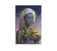Vladimir Tretchikoff Impression sur toile pour décoration murale de salon, chambre à coucher 20 x 30 cm