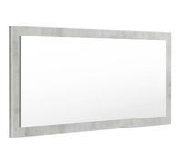 Vladon LIMA Miroir mural - Aspect béton Oxyde - 110 cm