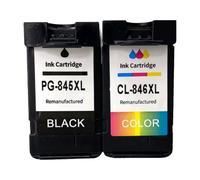 VLALAMNO Cartouche ts3380 ts3180 mg2580s mg3080 ts308 PG845 CL846XL, 1 pièce(PG845 Black High Capacity Easy Refill)