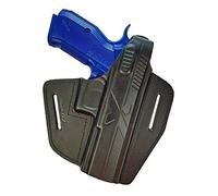 VlaMiTex B15 Holster de Ceinture 100% Cuir pour CZ Shadow 2/P-09/SP-01 Phantom/Shadow/97B