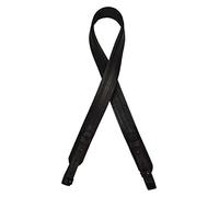 VlaMiTex Bretelle de Fusil en Cuir de Vachette Pleine Fleur avec Sangle antidérapante (J8s Noir)