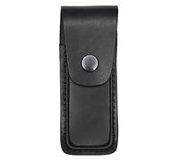 VlaMiTex Etui pour Couteau Pliant Couteau Multifunction Porte Outils en Cuir Noir (18,5 x 3,5 x 2,2 cm - M23)