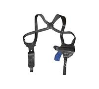VlaMiTex S5 Holster d'épaule Cuir SFP9 HK VP9 arrière et Cuisine - Noir