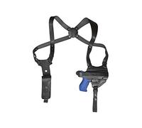 VlaMiTex S5 Holster d'épaule en Cuir pour Walther P99 / PPQ M2 / PDP 4 Pouces, Noir