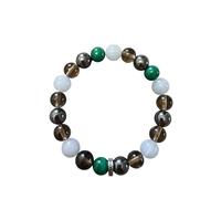 VLAN Bracelet douleur “Souffle apaisé" - Bien-Être Anti-Stress et Confort Articulaire - Énergie Apaisante, Relaxation, Soulagement musculaire et Équilibre Naturel - Cadeau énergétique Femme Homme.