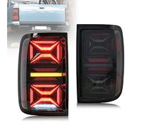 VLAND 3D LED Feux Arrière compatibles pour V-W Amarok Pickup TDI TSI 2010-2020, Feux Arrière avec clignotant séquentiel ambre, feux de recul et antibrouillard personnalisés