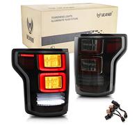 VLAND Feux arrière Compatible pour Fo-rd F150 Pickup Truck 2015-2020 feu de queue de style modifié avec indicateur dynamique, paire (côté conducteur et passager)