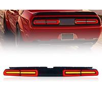 VLAND Feux Arrières Et phares pour Challenger SRT 2008-2014 Feu Arrière Et phare,avec clignotant dynamique,LED DRL