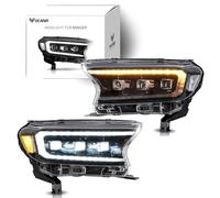 VLAND Phares Compatibles avec Ford Ranger T6 2015-2021, Phares DRL de rechange, Plug-and-Play, Clair