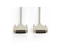 VLCP52110I30 Câble série Sub-d 25 broches mâle - Sub-d 25 broches femelle 3,00 m ivoire