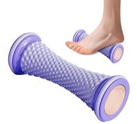 Vlecexs 2 Pcs Rouleau de Massage Pieds Rouleau Massage Pied pour la Voûte Rouleau Acupression Pieds Soulager le Stress les Douleurs des Pieds Rouleaux de Musculaire Violet