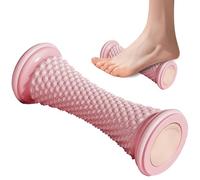Vlecexs 2 Pcs Rouleau Massage Pied pour la Voûte Rouleaux de Musculaire Rouleau Acupression Pieds Soulager le Stress les Douleurs des Pieds Rouleau de Dragage des Tendons Rose