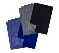 Vlecexs 200 Pcs Feuilles Papier de Copie Carbon, A4 Papier de Transfert de Carbone, Feuilles de Transfert Carbone pour Transfert D'Images Papier Bois Toile Peinture sur Roches (29.7×21cm)