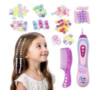 Vlecexs Accessoires Cheveux Jouets pour Filles, Amusant Machine a Tresse, Machine à Tresser Les Cheveux Fille pour 5-12 Ans Enfants Meilleurs Cadeaux d'anniversaire