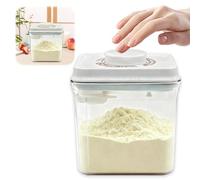Vlecexs Distributeur Lait en Poudre Bebe 1800ml, Portable Boite Doseuse Lait Poudre Doseur de Lait Bebe, Boîte de Stockage de Lait en Poudre avec Cuillère, pour Lait en Poudre, Céréales et Collation