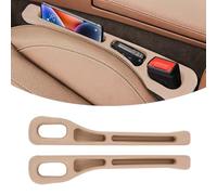 VLEDARLING 2 Pcs Boîte de Rangement pour Espace de Siège de Voiture, Boîte de rangement de siège avant de voiture,Seat Gap Organisateur,Stockage d'écart de Siège de Voiture,pour téléphones,cartes,clés