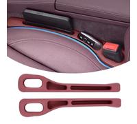 VLEDARLING 2 Pcs Boîte de Rangement pour Espace de Siège de Voiture, Boîte de rangement de siège avant de voiture,Seat Gap Organisateur,Stockage d'écart de Siège de Voiture,pour téléphones,cartes,clés