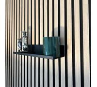 Vleugel Étagère Murale pour Panneaux acoustiques, Largeur 50 cm, en métal, sans perçage