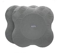 VLFit 2 Pièces Genouillère de Yoga Tapis de Yoga Genouillères Léger,Tapis de Yoga Antidérapants,Yoga Mat pour Protéger Les Genoux, Les Poignets et Les Coudes