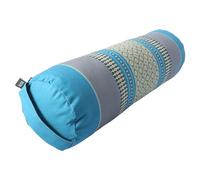 VLFit Coussin de Yoga Eco Rouleau de Yoga en Kapok 100% Naturel - Housse Lavable en Coton Bio - 50cm x 15cm x 15cm