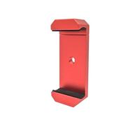 VlHpnpe 2. Pince de téléphone légère en alliage d'aluminium avec vis de 6,35 mm pour trépieds, accessoires de diffusion en direct, adaptateur de trépied pour tablette