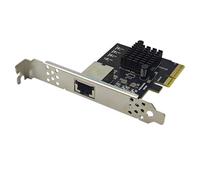 VlHpnpe Carte réseau Ethernet 10 Gigabit PCIE3.0 4 x 10 Go RTL8127AT Puce Gigabit Ethernet PCIE Adaptateur 10 000 Mbps pour PC Faible Latence