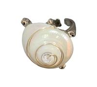 VlHpnpe Cerceau empilable réglable sur le thème de la mer, bijoux de plage en coquillages, créoles empilables vintage en forme de crevettes, taille unique, Comme décrit, Comme décrit.