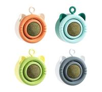 VlHpnpe Jouet à mâcher réversible Rechargeable à Suspendre Mur pour Petits Chats, Chatons, Nettoyage de la, Jeu en intérieur, interactif réversible