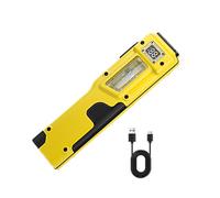 VlHpnpe Lampe de poche rechargeable à clip avec batterie 1000 mAh 8 modes de charge rapide pour les urgences et un usage quotidien