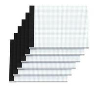 VlHpnpe Lot de 6 bloc-notes à 4 mémos en papier graphique déchirable pour écrire des fournitures scolaires