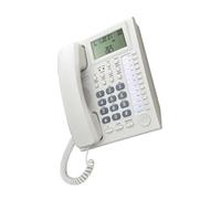 VlHpnpe Téléphone Fixe de Bureau pour hôtel à Domicile, Chambre d ' Amis | Téléphone fixe à gros boutons avec réduction du bruit pour l ' audition, appel adapté à la maison, à l ' hôtel,
