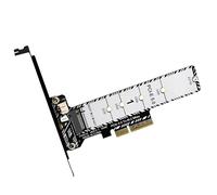 VlHpnpe Transfert de données convertisseur PCIe 5.0, Full Height Baffle | Support de transfert de données vitesse pour disque dur extension de bureau Accessoires d'installation