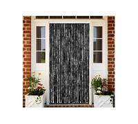 Vidaxl Rideau Anti-Mouches Anthracite 100x200 Cm Chenille