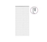 vidaXL Moustiquaire de porte à chaîne 100x212 cm aluminium