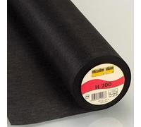 Vlieseline Entoilage Thermocollant H200 Noir - par 50 cm