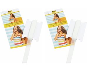 Vlieseline Support Droit Fil Extensible T15 Blanc 15 mm x 5 m (Lot de 2)