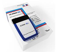 VLINKER BM+ Lecteur de code Bluetooth OBD2 pour BMW/Mini, adaptateur BimmerCode OBDII Outil de diagnostic Fonctionne avec iPhone/iOS et Android Déverrouillage de voiture Caractéristiques cachées