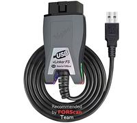 VLINKER FS Interface de Diagnostic OBD2 pour FORScan, Adaptateur USB OBDII avec Commutation Auto HS/MS-Can, Compatible Ford Mazda Lincoln, Tension Programmation FEPS 18V, Haute Vitesse 3Mbps