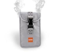 VLITEX Sac anti-feu compact | 3 couches ignifuges | Étui de sécurité pour appareils électroniques | Protection incendie pour smartphone, téléphone portable, batterie externe, écouteurs Bluetooth, etc.