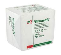 vliwa Soft non-tissé 100 compresses non stériles 10 x 10 cm 4L.